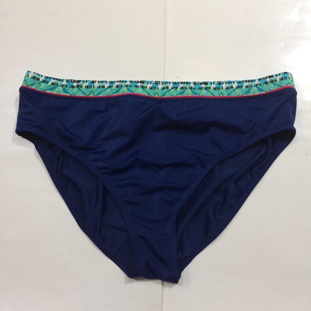 South Point Plus Size Swim Bottom - 24W